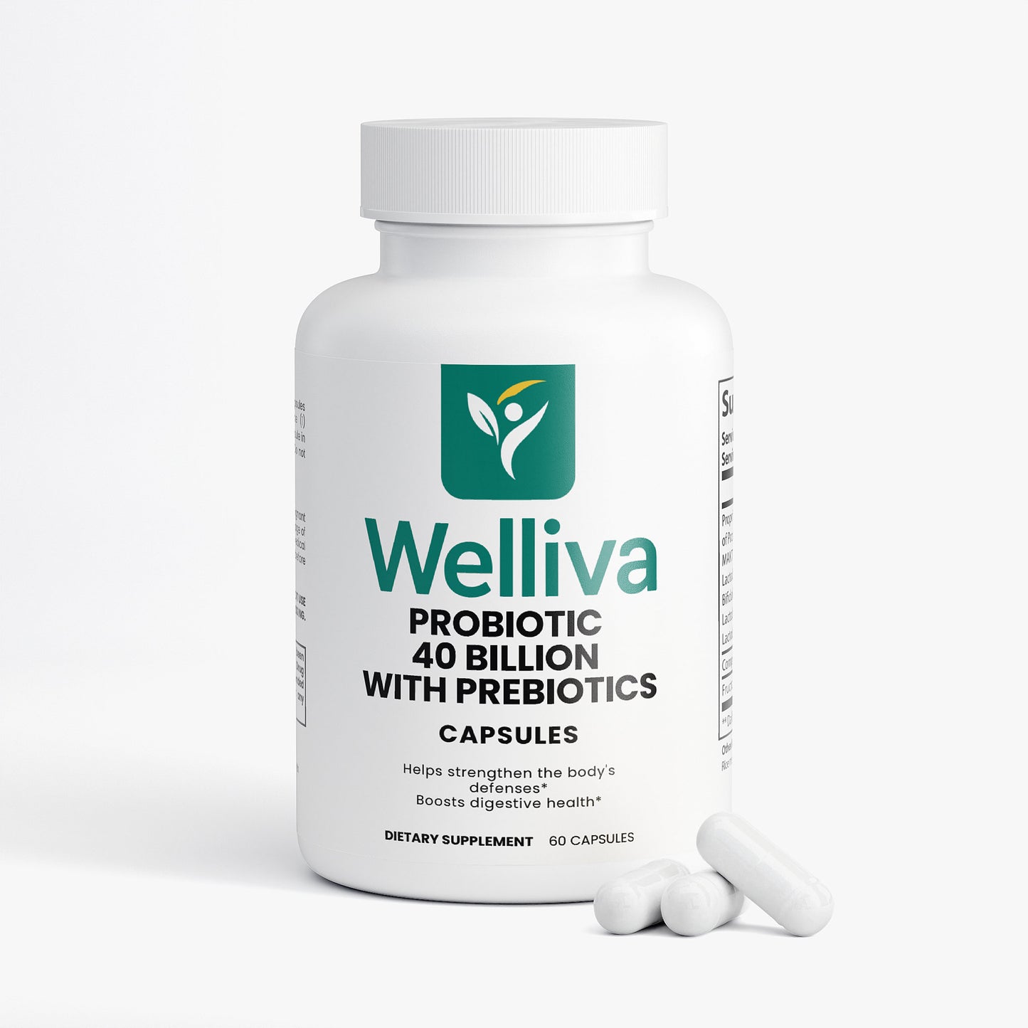 Probiotic 40 Billion with Prebiotics