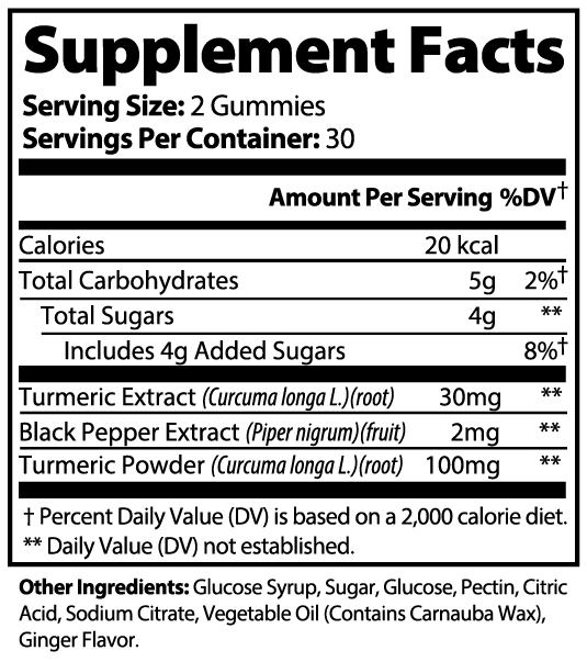 Turmeric Gummies (Adult)