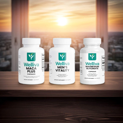 3 in 1 Men's Vitality Pack (Maca Plus + Men's Vitality + Magnesium Glycinate)